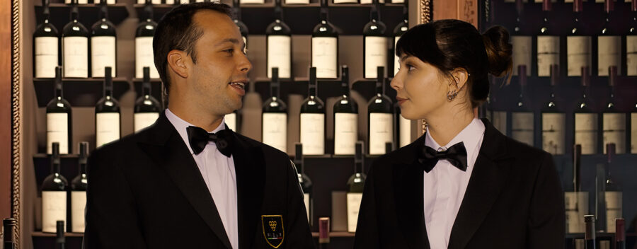 Abiti da lavoro per sommelier interna