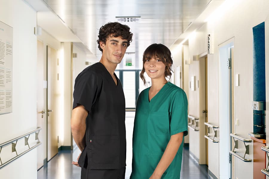 Produzione di capi professionali per il settore sanitario